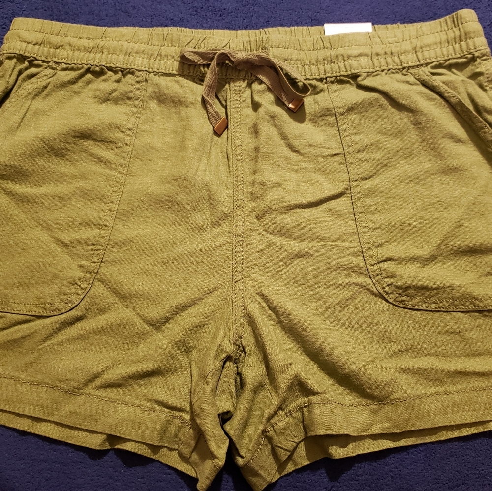 LG Time and Tru Olive Shorts